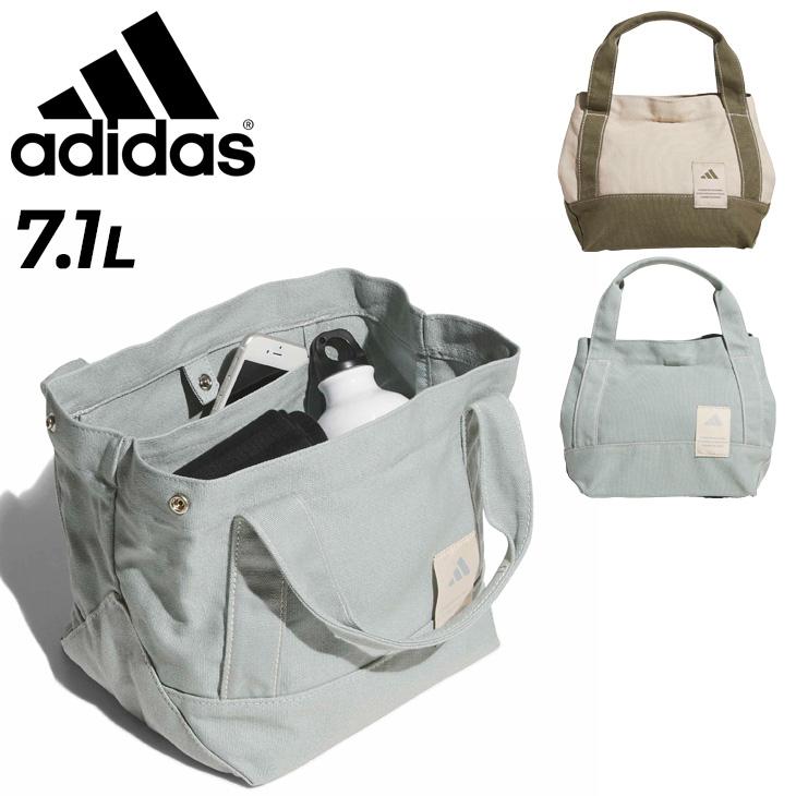 アディダス トートバッグ 7.1L レディース かばん adidas Wキャンバストート キャンバス製 手提げ 手持ち 鞄 軽量 カジュアルバッグ タウン /NEB32 | adidas