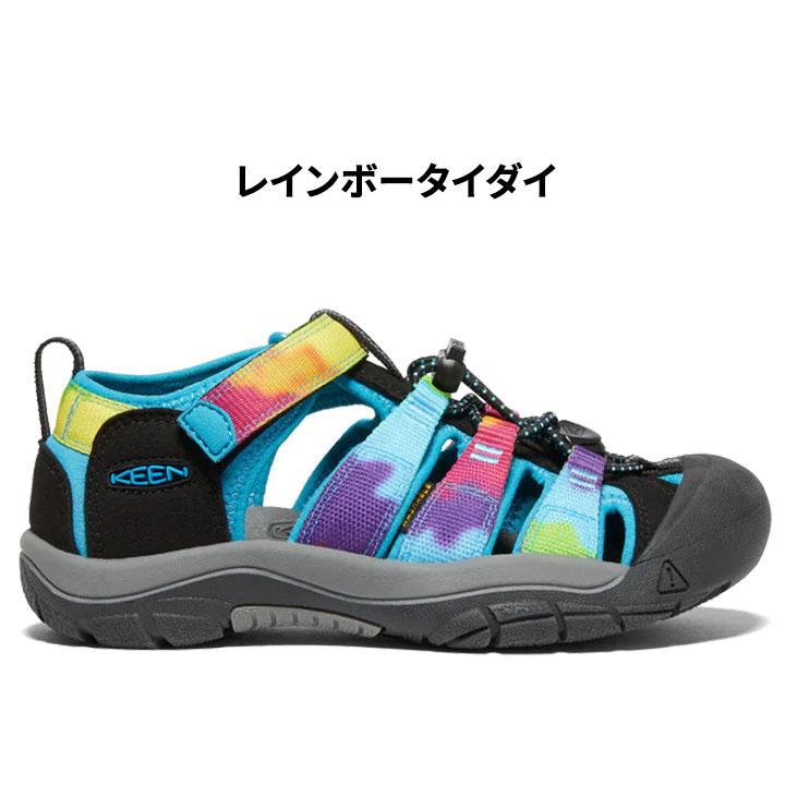 キーン ジュニア サンダル 20-23.5cm 子供靴 KEEN NEWPORT H2 ニューポート エイチツー キッズ 水陸両用 子ども 男の子 女の子 アウトドア /NEWPORT-H2の画像
