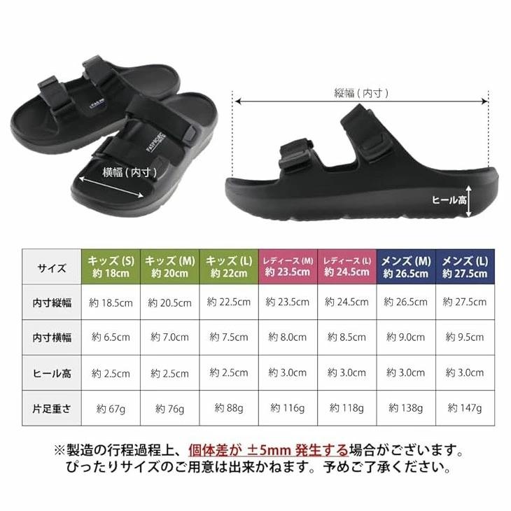 FAS（ファス） FAS PROJECT キッズ キャンピングベルトサンダル 約18