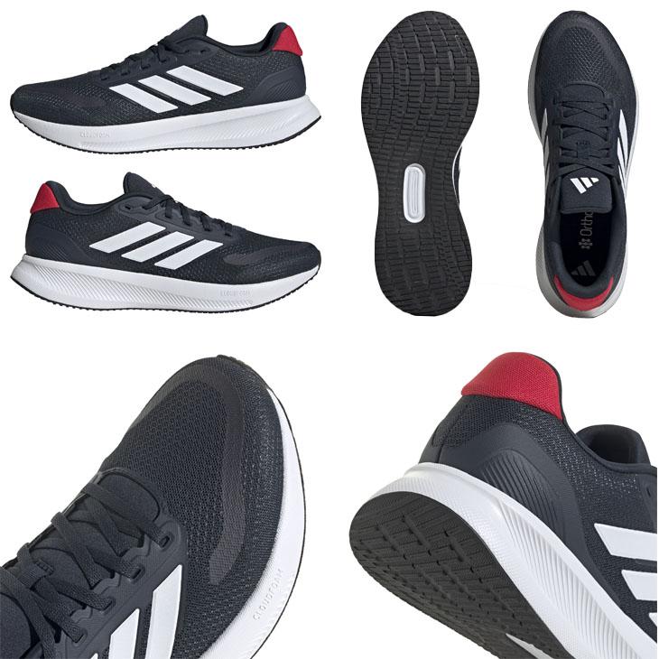 adidas ランニングシューズ ホワイト/ブラック/レッド adidas アディダス ランニングシューズ レディース キッズ
