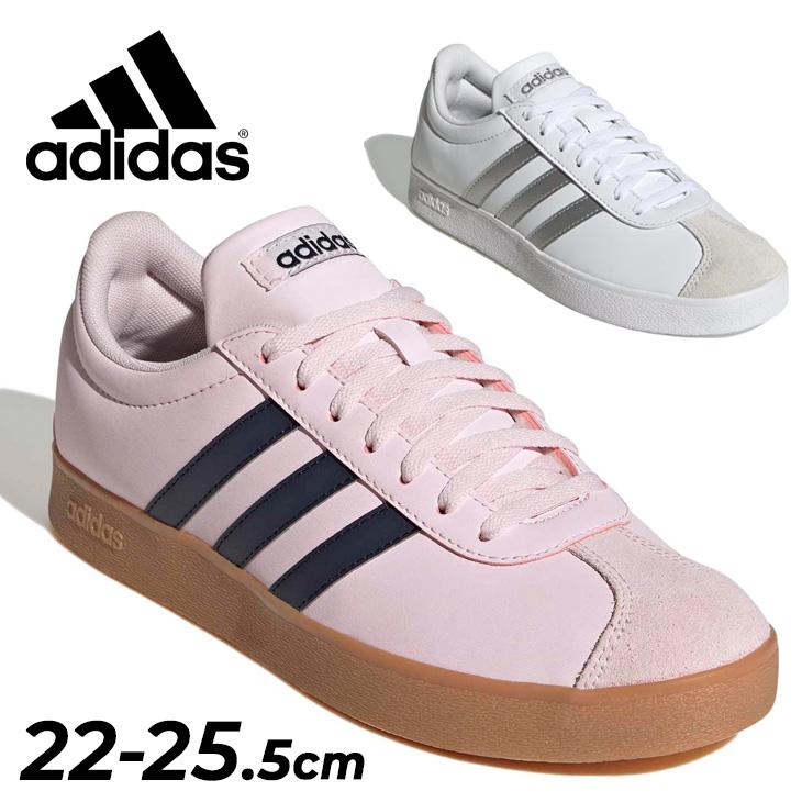 アディダス スニーカー レディースシューズ 靴 adidas VL コートベース｜ローカット コートスタイル コートシューズ スポーティ /NLF53【母の日】 | adidas