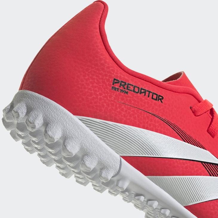 adidas Predator サッカーシューズ レッド 収納袋付き　24.5 adidas アディダス ジュニア サッカー ターフ用 トレーニング