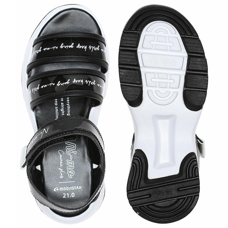 MoonStar ムーンスター ニーモ ジュニア 厚底サンダル 女の子 20