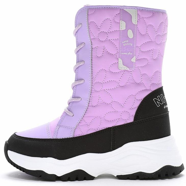 MoonStar（ムーンスター） ジュニア ウィンターブーツ 女の子 19-24.5