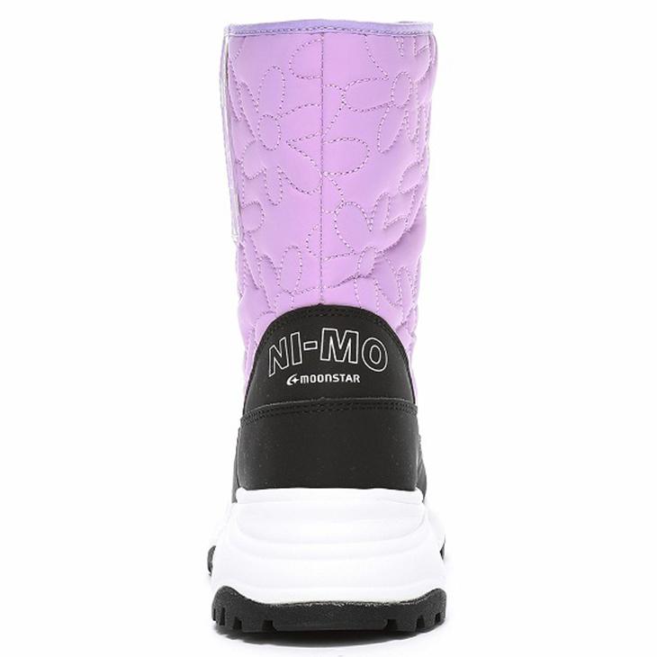 MoonStar ジュニア ウィンターブーツ 女の子 19-24.5cm 2E 子供