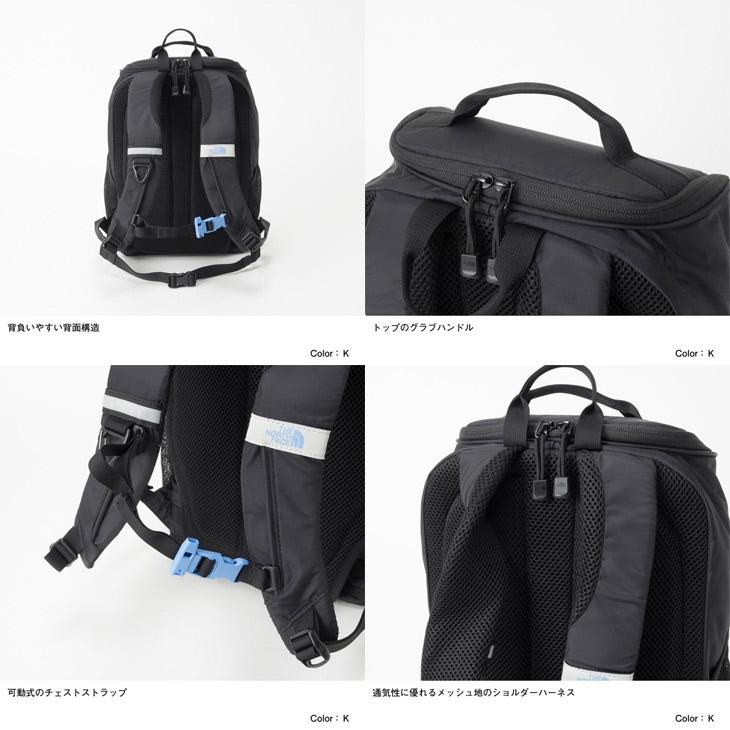 ノースフェイス リュックサック キッズ 子供用 17L THE NORTH FACE レクタング/中型 デイパック 子ども 鞄 アウトドア バックパック デイリー 遠足 /NMJ72203｜apworld｜09