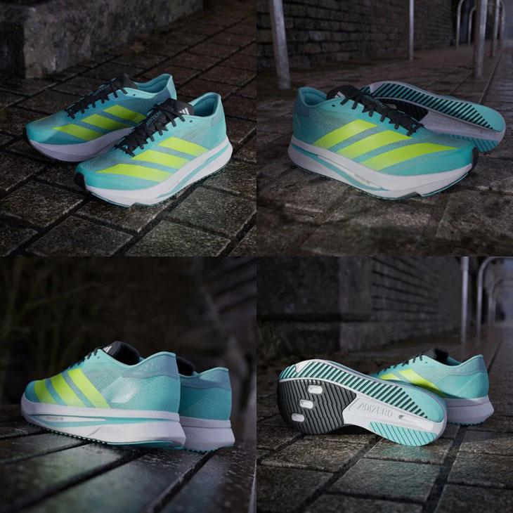 アディダス ランニングシューズ メンズ adidas アディゼロ SL 2 ローカット 厚底 軽量 安定性 通気性 マラソン レース ジョギング ロング走 ペース走 /NMQ07 | adidas | 12