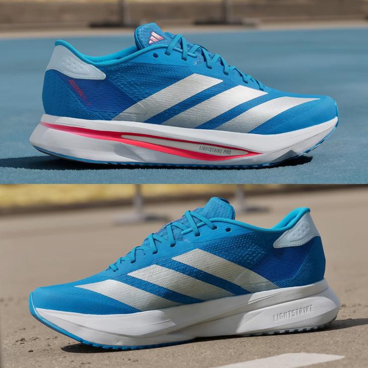 アディダス ランニングシューズ メンズ adidas アディゼロ SL 2 ローカット 厚底 軽量 安定性 通気性 マラソン レース ジョギング ロング走 ペース走 /NMQ07 | adidas | 15