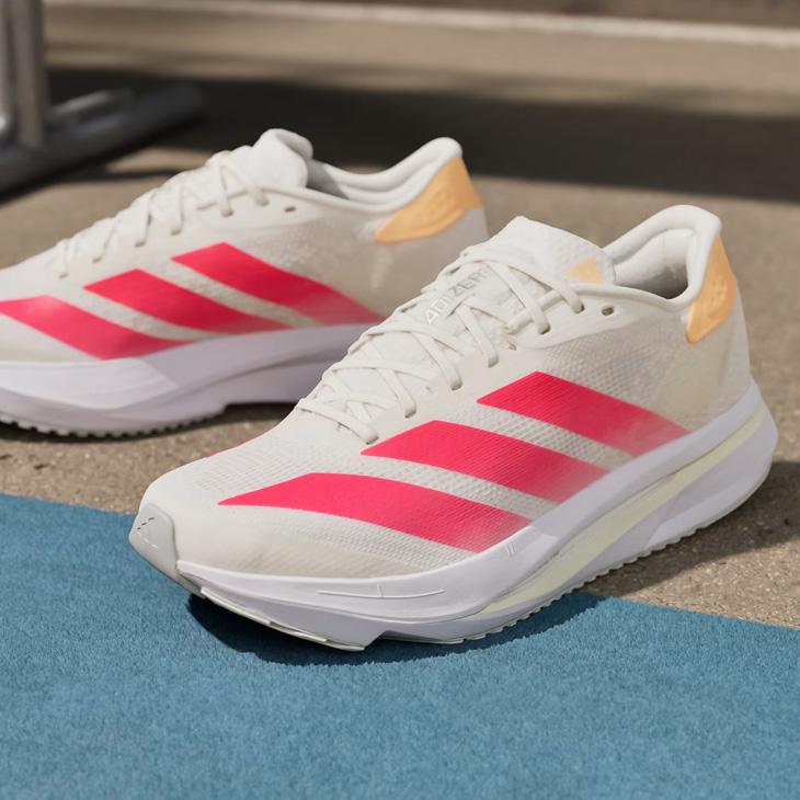 【未使用品】アディダス アディゼロSL ランニングシューズ 25cm 厚底 adidas（アディダス） ランニングシューズ レディース アディゼロ SL2