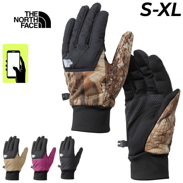 ノースフェイス　スマホ対応　ETIP グローブ　黒／赤　Ｌ　新品未使用タグ付き THE NORTH FACE（ザ ノースフェイス） 手袋 メンズ レディース スマホ