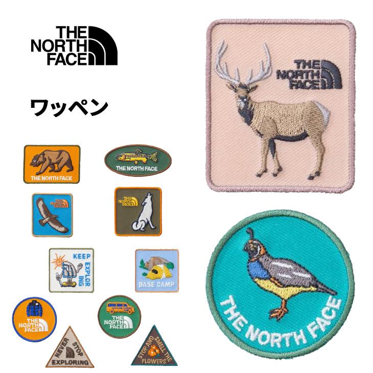 新品　ノースフェイス 【160cm  Cream】 プリントワッペン　トレーナー THE NORTH FACE（ザ ノースフェイス） TNFケアワッペン リメイク