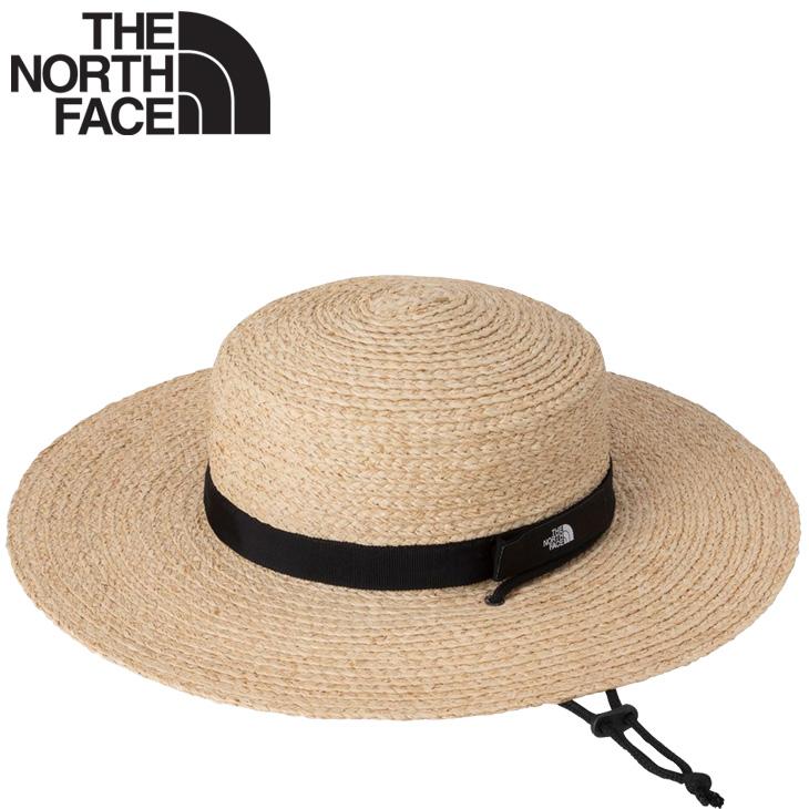 THE NORTH FACE ラフィアハット　麦わら帽子 ノースフェイス 麦わら帽子 ラフィアハット ストローハット ユニ