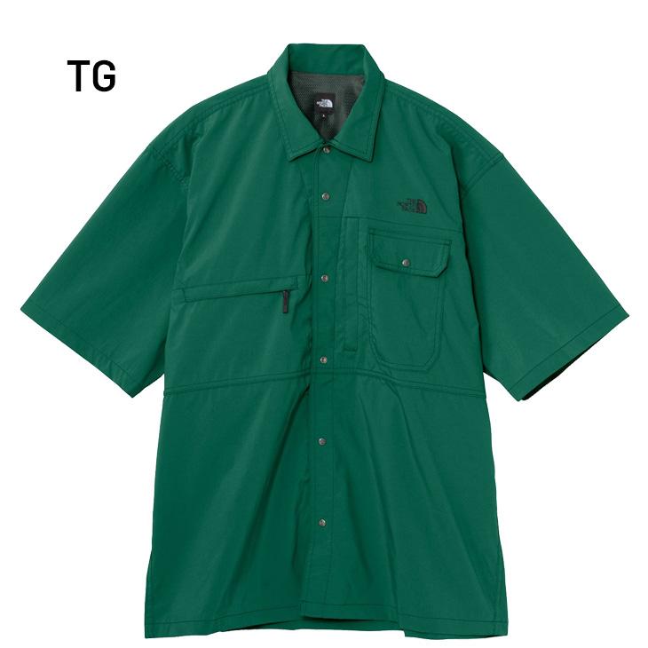 値下げ‼️THE NORTH FACE アウトドア半袖シャツ M THE NORTH FACE（ザ ノースフェイス） 半袖シャツ メンズ ユニセックス