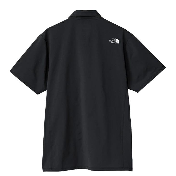 THE NORTH FACE 半袖ポロシャツ 黒 刺繍ロゴ メンズ 新品　2XL THE NORTH FACE（ザ ノースフェイス） ノースフェイス 半袖 ポロシャツ