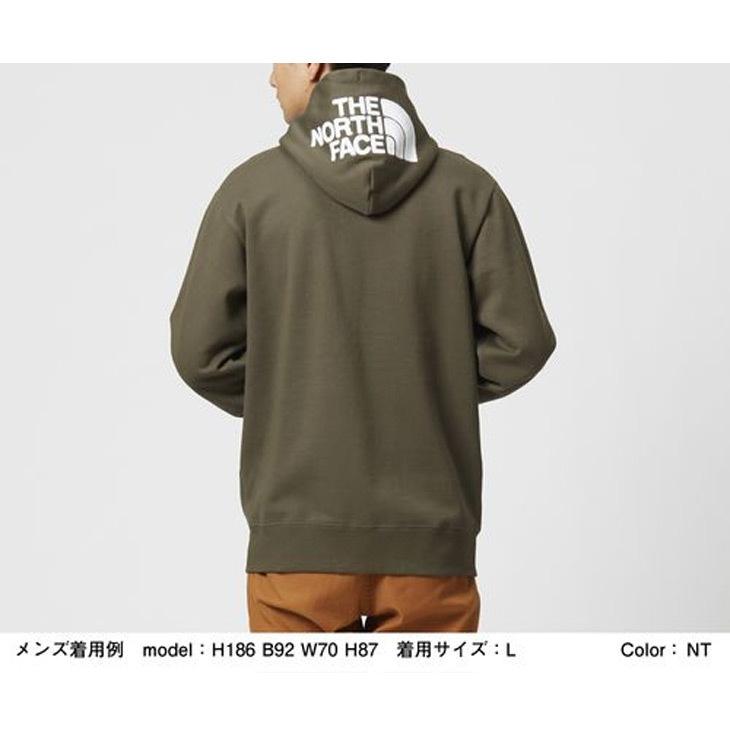 パーカー スウェット メンズ/ノースフェイス THE NORTH FACE リアビューフルジップフーディ/アウトドアウェア カジュアル 裏起毛 厚手  スエット /NT62130