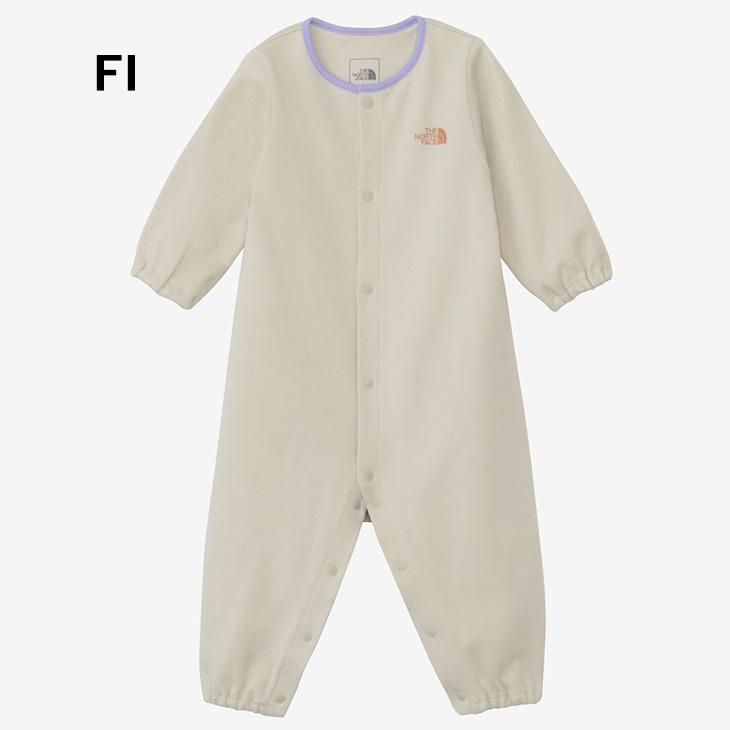 THE NORTH FACE（ザ ノースフェイス） ロンパース 前開き 長袖 60 70