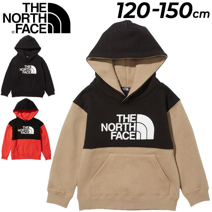 キッズ スウェットパーカー 裏起毛 130-150cm 子供服/ノースフェイス  