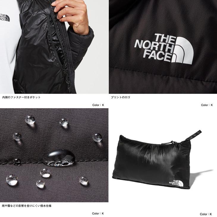 The north face ダウンジャケット ポケッタブル