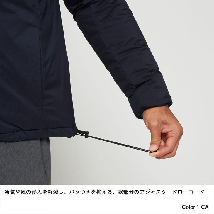 中綿ジャケット リバーシブル 保温 アウター メンズノースフェイス THE 
