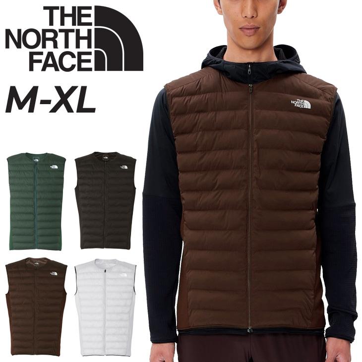 ノースフェイス 保温ベスト 中わた入り メンズ THE NORTH FACE レッド