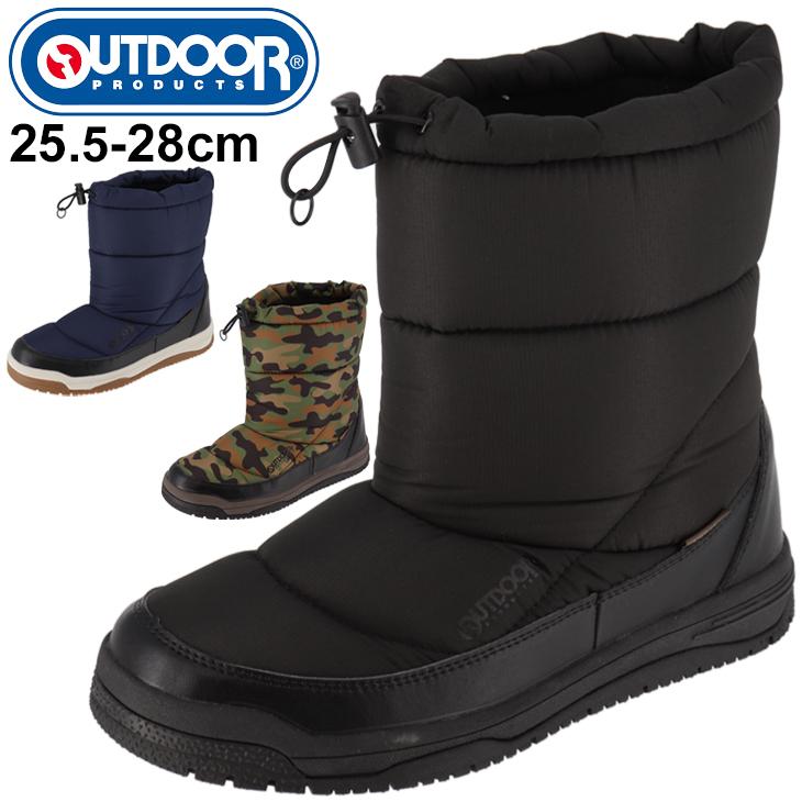 ウィンター スノーブーツ メンズ シューズ 防水 防滑 軽量 アウトドアプロダクツ Outdoor Products スノトレ 防寒 男性 雨 雪道 くつ Odw10 Apworld 通販 Paypayモール