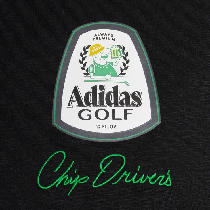 アディダス ゴルフ メンズ モックネック 半袖シャツ adidas golf CHIP バックグラフィック ゴルフシャツ 吸汗速乾 遮熱 ドライ モックシャツ /OGH74 | adidas | 10