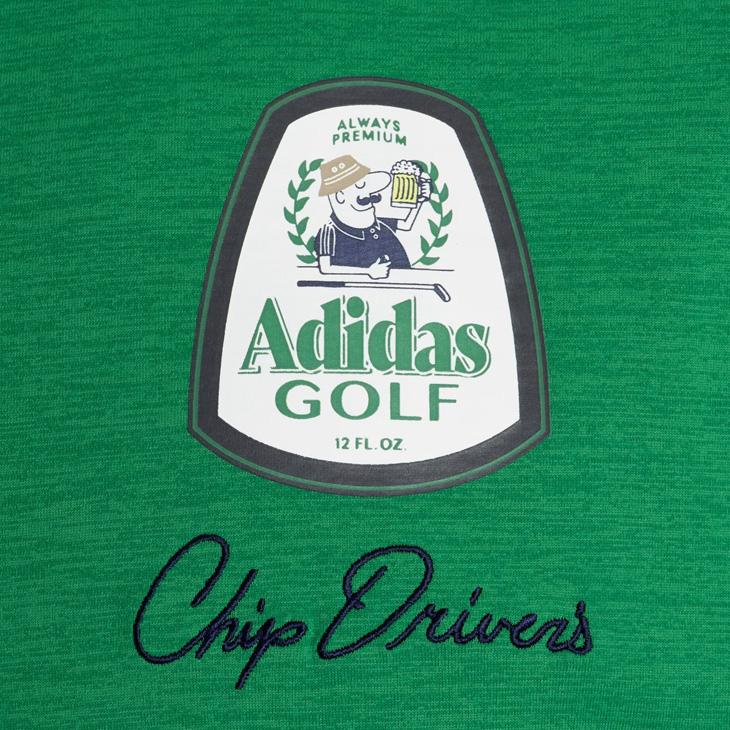 アディダス ゴルフ メンズ モックネック 半袖シャツ adidas golf CHIP バックグラフィック ゴルフシャツ 吸汗速乾 遮熱 ドライ モックシャツ /OGH74 | adidas | 12