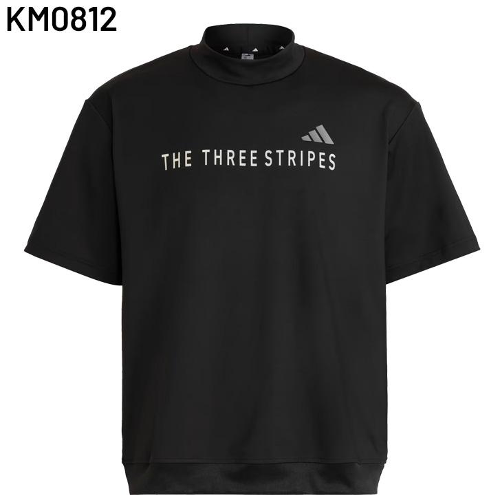 アディダス ゴルフ メンズ モックネック 半袖シャツ adidas golf 吸汗速乾 遮熱 UPF50+ UV対策 ドライ ゴルフシャツ モックシャツ ゴルフウェア 男性 /OGH79 | adidas | 02