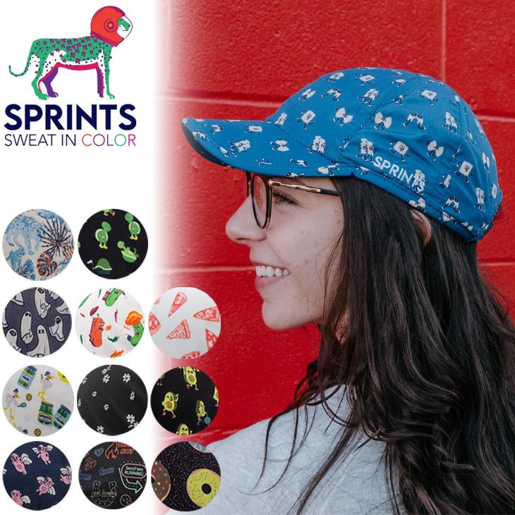 SPRINTS スプリンツ ランニングキャップ 2点 トレーニング スプリンツ ランニングキャップ 帽子 メンズ