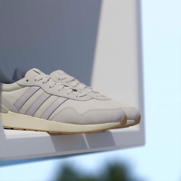 アディダス スニーカー レディース adidas ラン 60s 4.0 シューズ ローカット スポーティ カジュアル 女性用スニーカー レディース靴 運動靴 ホワイト 白 /OMT70 | adidas | 17
