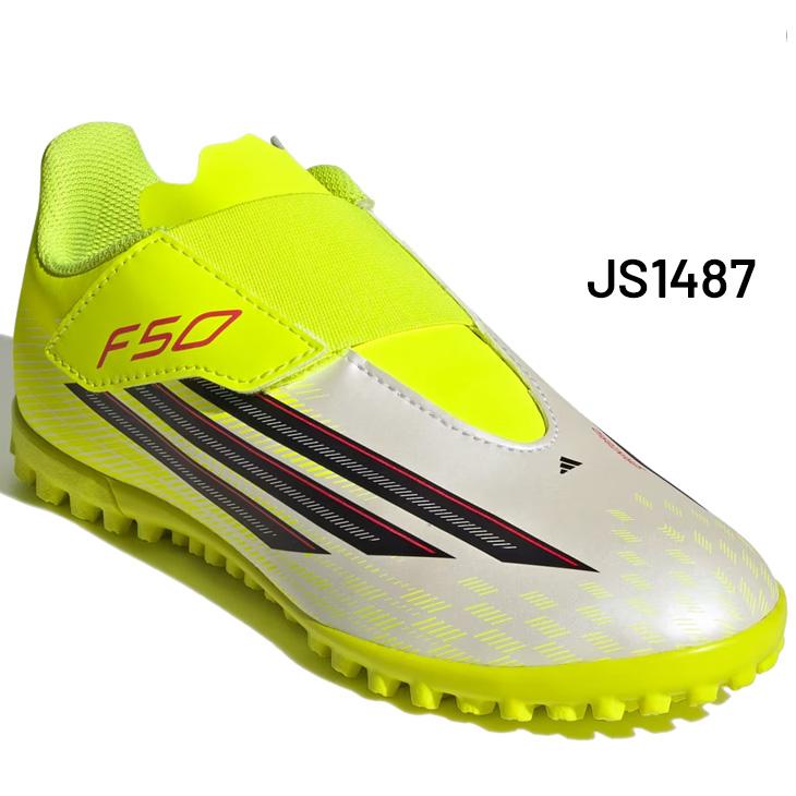 アディダス ジュニア キッズ サッカー トレーニングシューズ adidas F50 CLUB VEL TF J 17-23cm 子ども用 ターフシューズ 人工芝対応 面ファスナー /OOL68 | adidas | 02