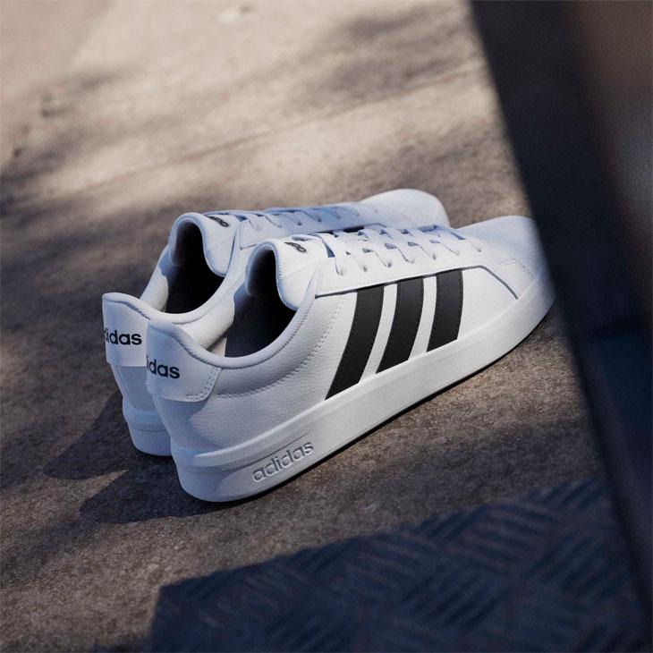 アディダス スニーカー メンズ レディース 靴 adidas グランドコートベース 3.0 U ユニセックス ローカット コート系 シューズ ひも靴 男女兼用 /OOS65 | adidas | 13
