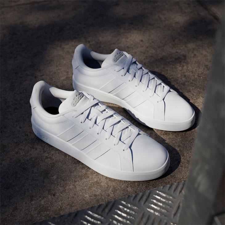 アディダス スニーカー メンズ レディース 靴 adidas グランドコートベース 3.0 U ユニセックス ローカット コート系 シューズ ひも靴 男女兼用 /OOS65 | adidas | 15