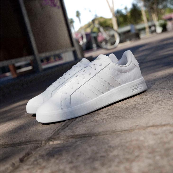 アディダス スニーカー メンズ レディース 靴 adidas グランドコートベース 3.0 U ユニセックス ローカット コート系 シューズ ひも靴 男女兼用 /OOS65 | adidas | 16