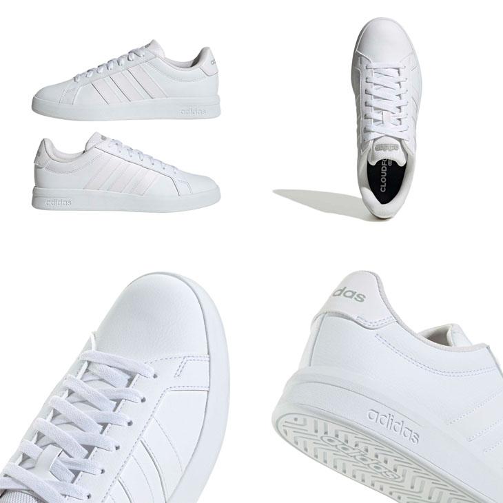 アディダス スニーカー メンズ レディース 靴 adidas グランドコートベース 3.0 U ユニセックス ローカット コート系 シューズ ひも靴 男女兼用 /OOS65 | adidas | 08