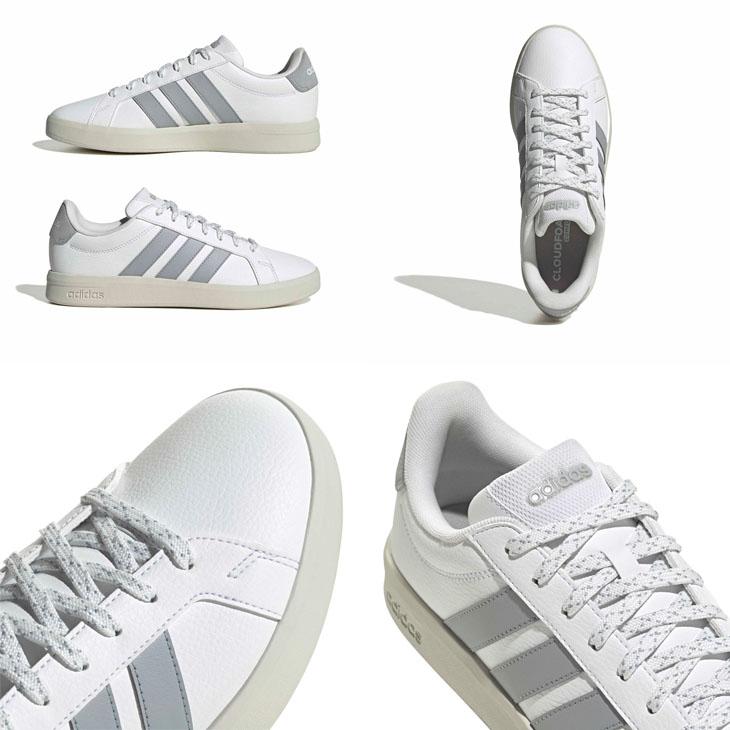 アディダス スニーカー メンズ レディース 靴 adidas グランドコートベース 3.0 U ユニセックス ローカット コート系 シューズ ひも靴 男女兼用 /OOS65 | adidas | 09