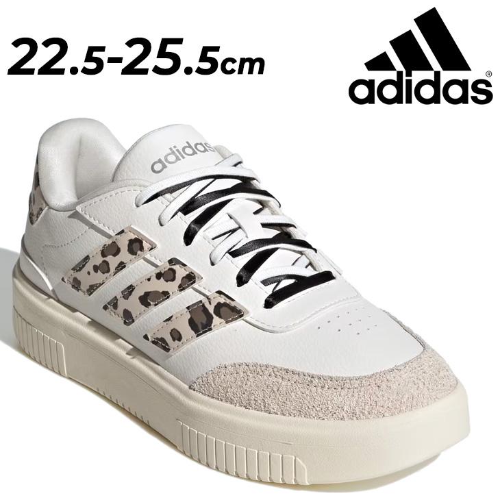 レディース スニーカー 厚底レディース adidas コートブロック ボールド COURTBLOCK BOLD ローカット コート系 プラットフォーム シューズ 靴 カジュアル /OTN23 | adidas