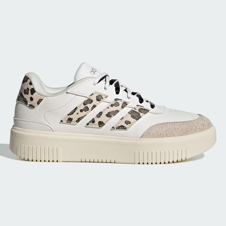 レディース スニーカー 厚底レディース adidas コートブロック ボールド COURTBLOCK BOLD ローカット コート系 プラットフォーム シューズ 靴 カジュアル /OTN23 | adidas | 01