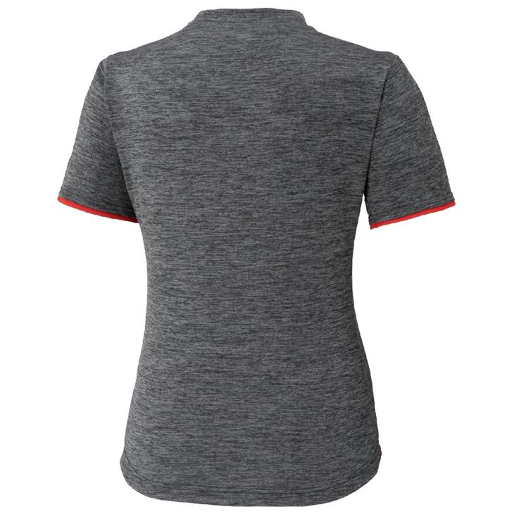 Mizuno グレー 半袖 サッカーシャツ MIZUNO（ミズノ） キッズ 半袖 Tシャツ ジュニア プラクティスシャツ