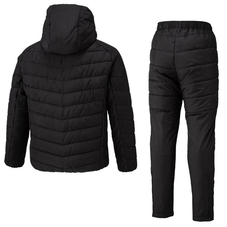 【新品未使用】ミズノ MORELIA 中綿ジャケット　黒　ブラック　S MIZUNO（ミズノ） 中綿ジャケット メンズ ユニセックス mizuno MORELIA