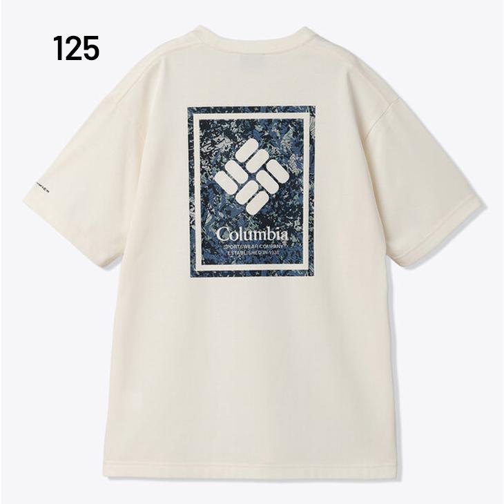 コロンビア 半袖 Tシャツ メンズ Columbia ヤハラフォレストグラフィックS/S TEE 男性 吸湿速乾 UPF50 UVケア 半そで 半袖シャツ コットン混 /PG5174 | Columbia | 03