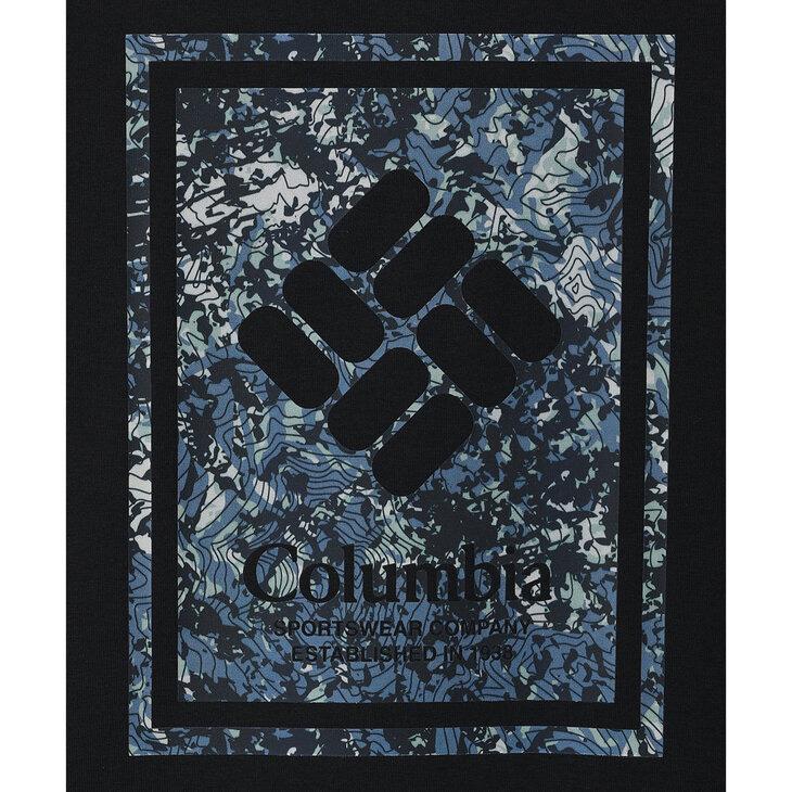 コロンビア 半袖 Tシャツ メンズ Columbia ヤハラフォレストグラフィックS/S TEE 男性 吸湿速乾 UPF50 UVケア 半そで 半袖シャツ コットン混 /PG5174 | Columbia | 09