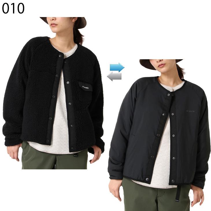 Columbia - コロンビア Columbia リバーシブル フリースジャケット アウター ノーカ Columbia フリースジャケット リバーシブル アウター レディース