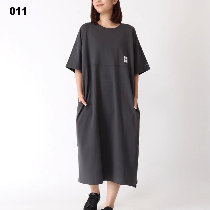 半袖 Tシャツワンピース レディース コロンビア Columbia スウィングパークドレス リラックスフィット アウトドア カジュアル ウェア 吸汗速乾 女性 Pl3269 Apworld 通販 Paypayモール