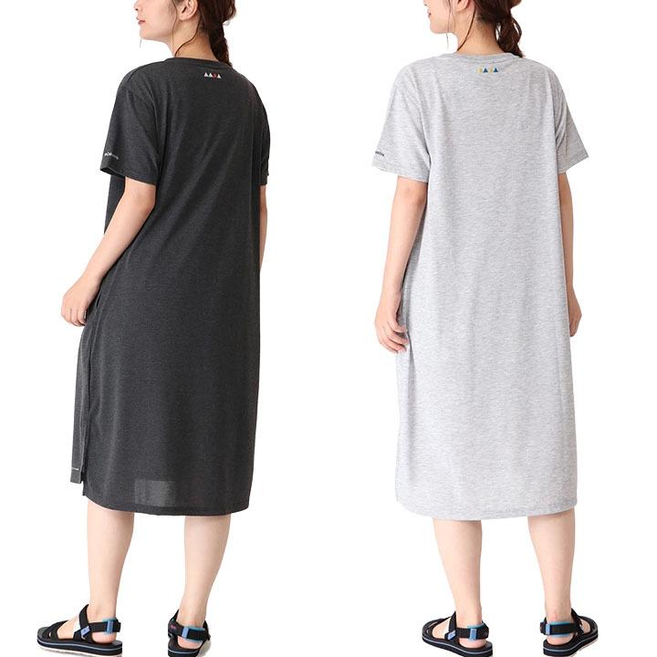 Columbia（コロンビア） ワンピース 半袖 Tシャツワンピ レディース