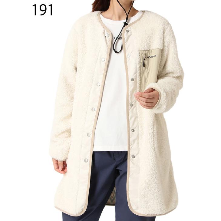 Columbia フリースジャケット ロング丈 アウター レディース Columbia フリースジャケット ロング丈 アウター レディース