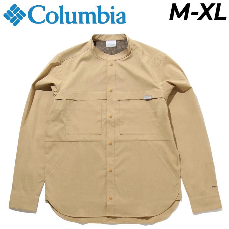 長袖 トレッキングシャツ メンズ コロンビア Columbia アウトドアウェア 撥水 撥油 Uvカット 登山 キャンプ 男性 トップス Pm0344 Pm0344 Apworld 通販 Yahoo ショッピング