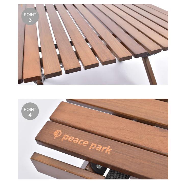 テーブル 組み立て式 ブラウン PEACE PARK ピースパーク/ウッド テーブル 組み立て式 ブラウン PEACE PARK ピースパーク/ウッド