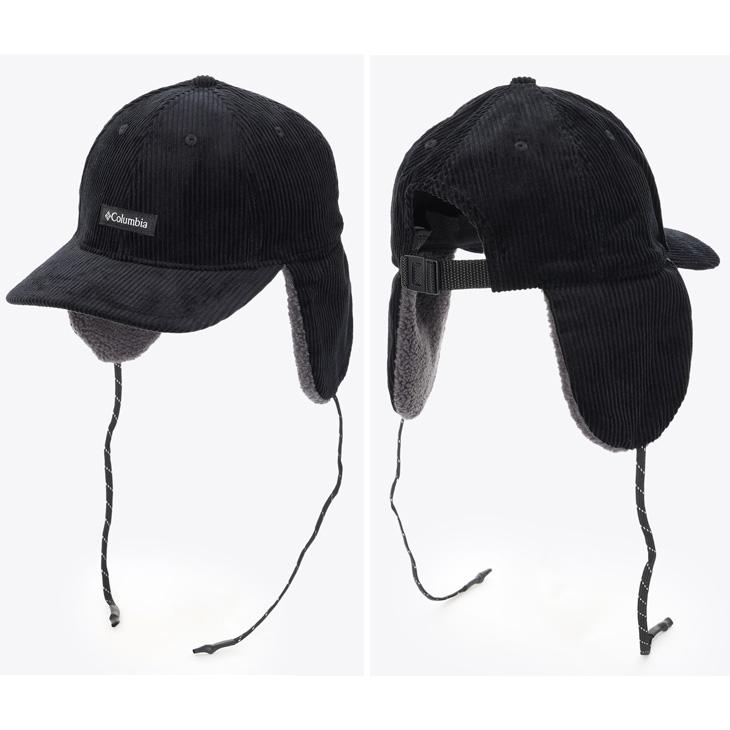 Columbia（コロンビア） 帽子 耳当て付き コーデュロイキャップ メンズ