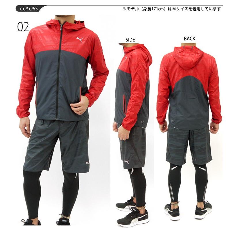 ランニングウェア 3点セット ウインドブレーカー ランニングパンツ タイツ 長袖 アウター プーマ Puma メンズ ハーフパンツ 男性 マラソン ジョギング ジム Apworld 通販 Paypayモール
